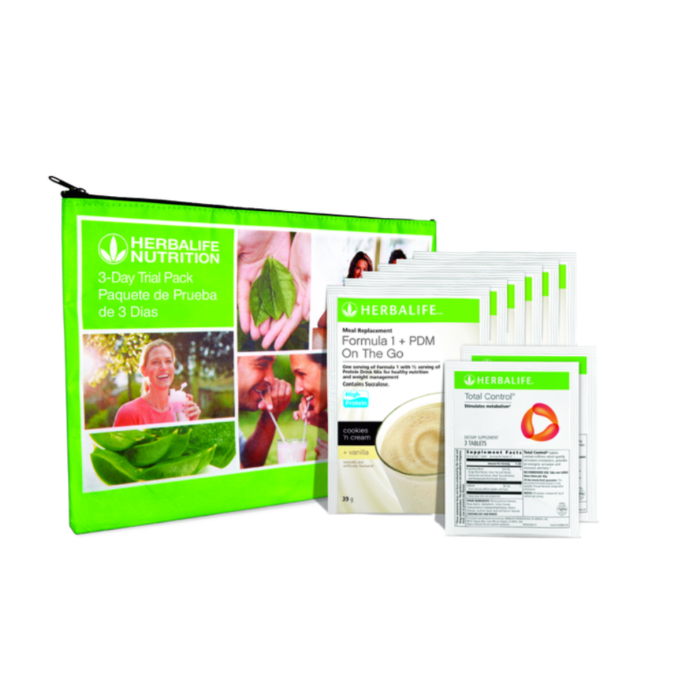 3-Day Trial Pack with Total Control – Formula 1 Shakes & Total Control Enhancer Pack