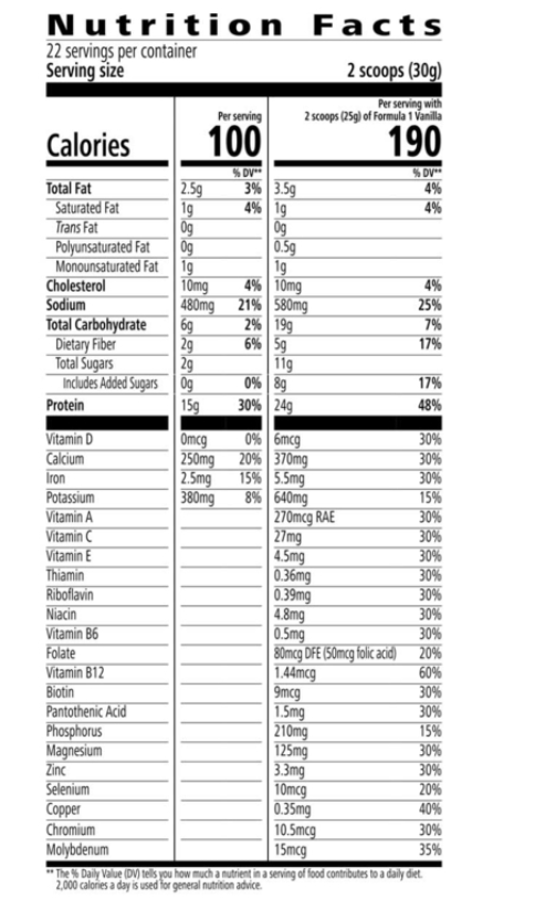 Protein Baked Goods Mix
