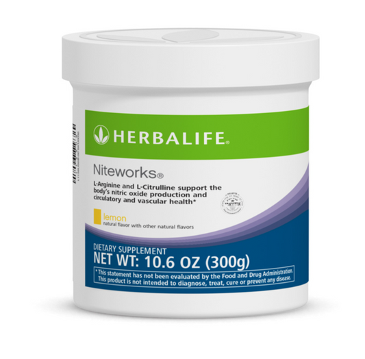 Niteworks® Lemon – Nighttime Nitric Oxide Supplement, 30 Servings

